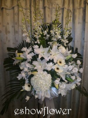 編號:A0021----白鑽花籃