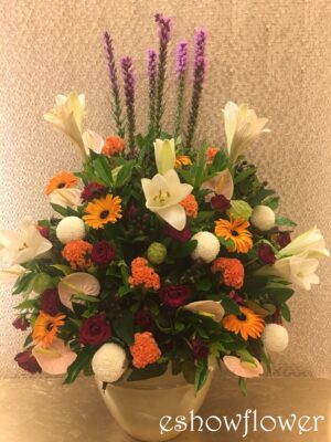 編號:C0037----迎新盆花(不同盆器)