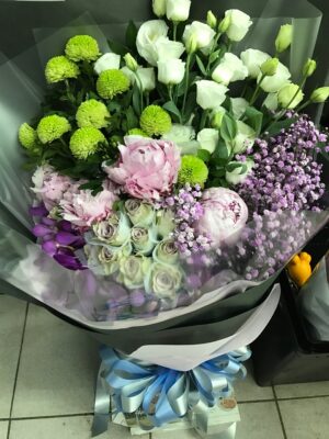 編號:I0010------演唱會牡丹繽紛花束