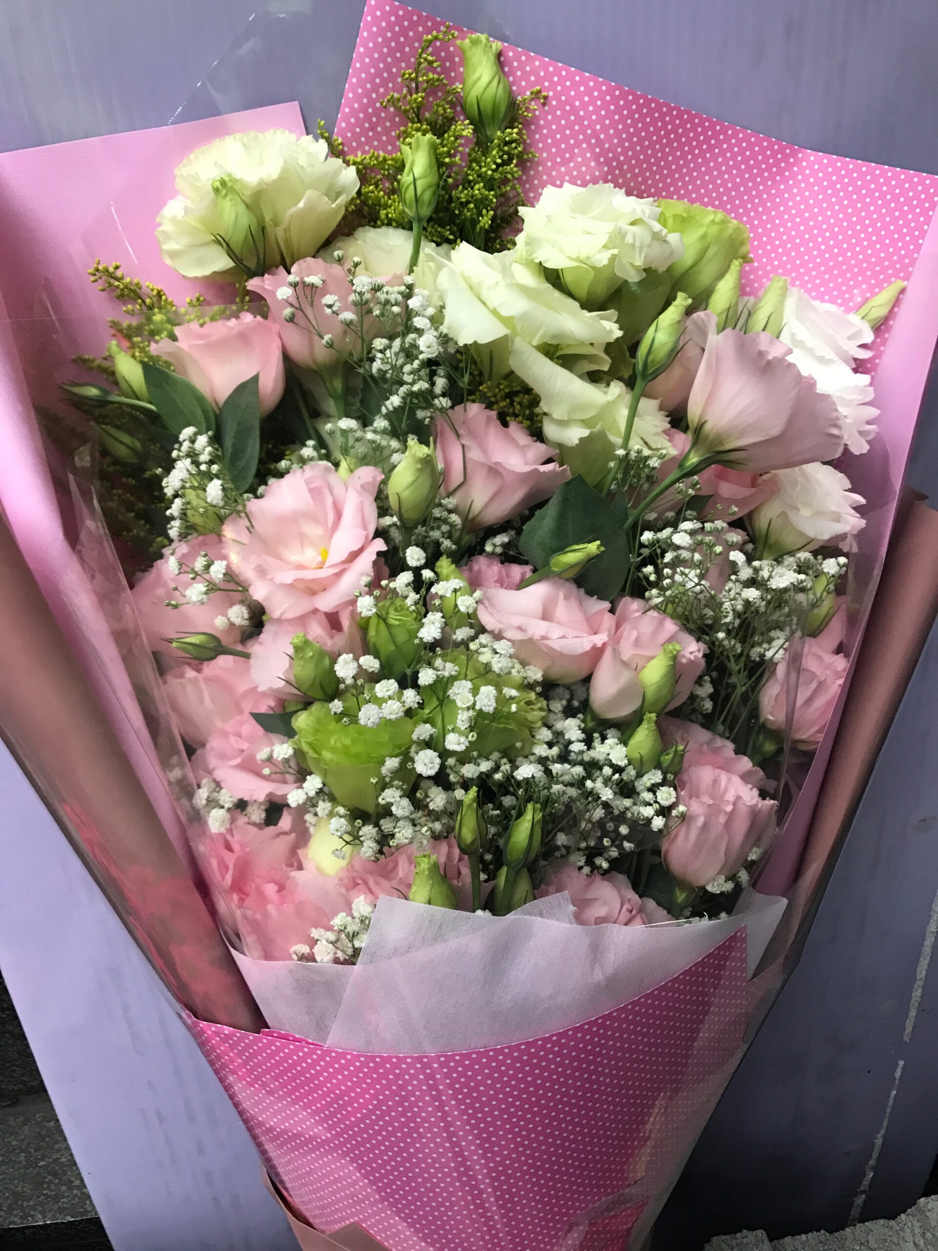 編號:B0036----超級桔梗花束