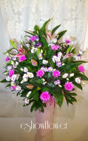 編號:A0045----浪漫花籃