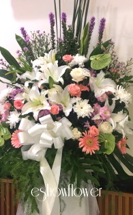 編號:A0026----恬淡花籃