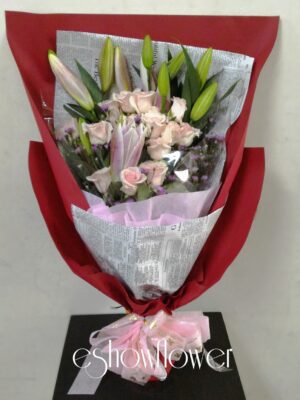 編號:B0030----百合花束