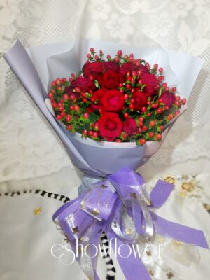 編號:B0009----媽媽愛玫瑰花束