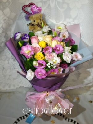 編號:V0025----高雅花束