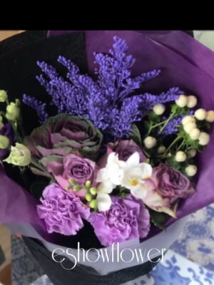 編號:V0026----紫愛妳花束