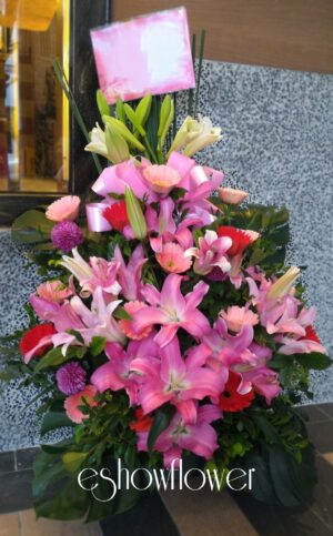 編號:C0009----富貴盆花