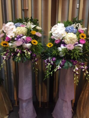 編號:A0037----繽紛花籃