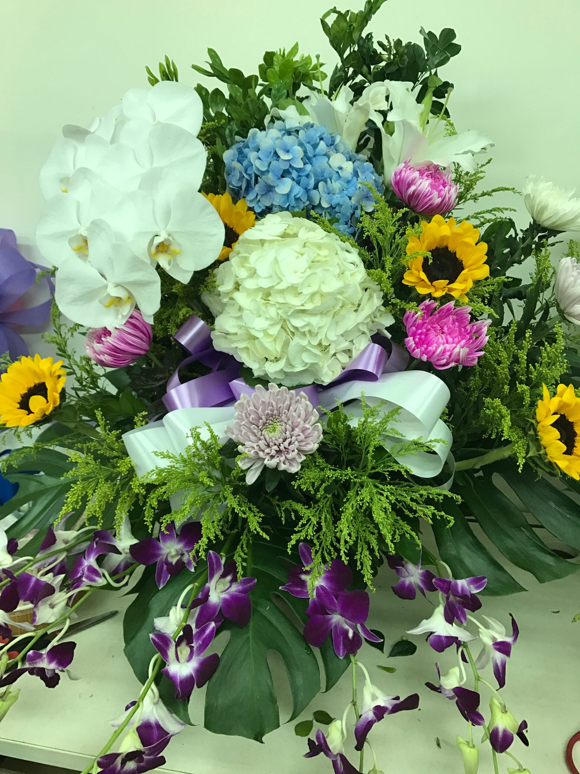 編號:A0016----素雅花籃